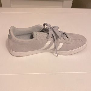Light grey adidas sneakers 8.5
